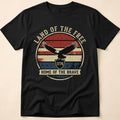 Land Of The Free Vintage Eagle 1776 T-Shirt