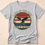 Land Of The Free Vintage Eagle 1776 T-Shirt