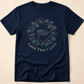 Land That I Love Floral Line Art T-Shirt