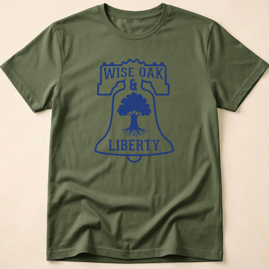 Wise Oak & Liberty Official Logo T-Shirt