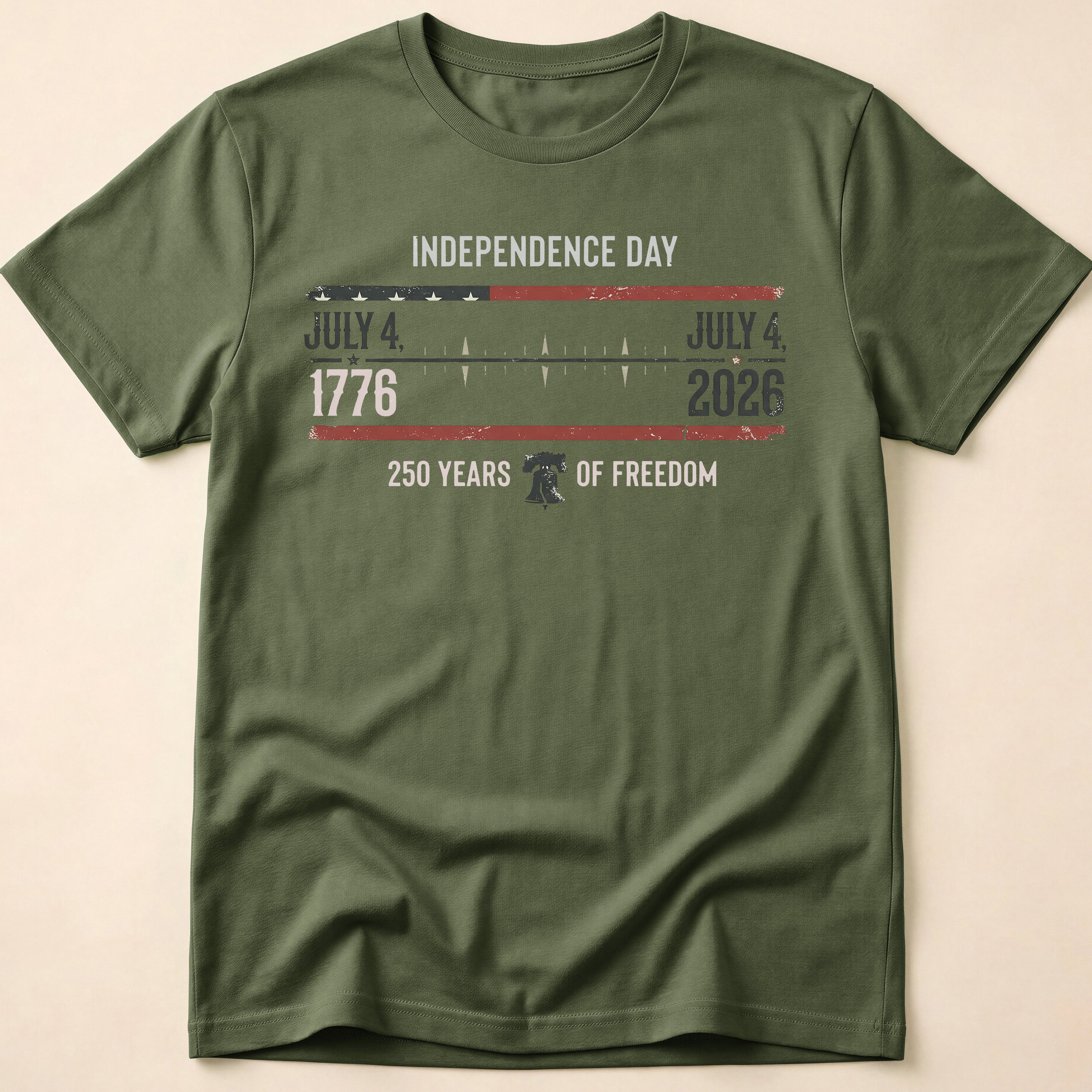 Independence Day 250 Years Of Freedom 2026 T-Shirt