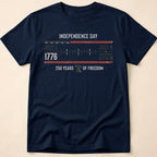 Independence Day 250 Years Of Freedom 2026 T-Shirt