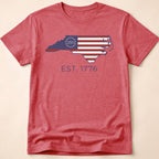 North Carolina America 250 Betsy Ross Flag T-Shirt