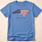 North Carolina America 250 Betsy Ross Flag T-Shirt
