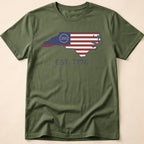 North Carolina America 250 Betsy Ross Flag T-Shirt