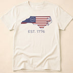 North Carolina America 250 Betsy Ross Flag T-Shirt