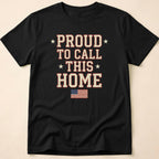 Vintage Collegiate Proud To Call This Home T-Shirt
