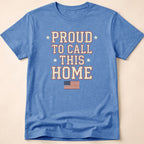 Vintage Collegiate Proud To Call This Home T-Shirt