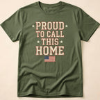Vintage Collegiate Proud To Call This Home T-Shirt
