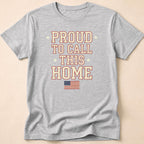 Vintage Collegiate Proud To Call This Home T-Shirt