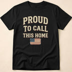 Vintage Distressed Proud To Call This Home T-Shirt