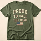 Vintage Distressed Proud To Call This Home T-Shirt