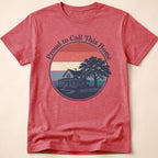 Proud To Call This Home Farmhouse Sunset T-Shirt