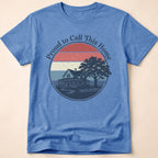 Proud To Call This Home Farmhouse Sunset T-Shirt