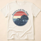 Proud To Call This Home Farmhouse Sunset T-Shirt