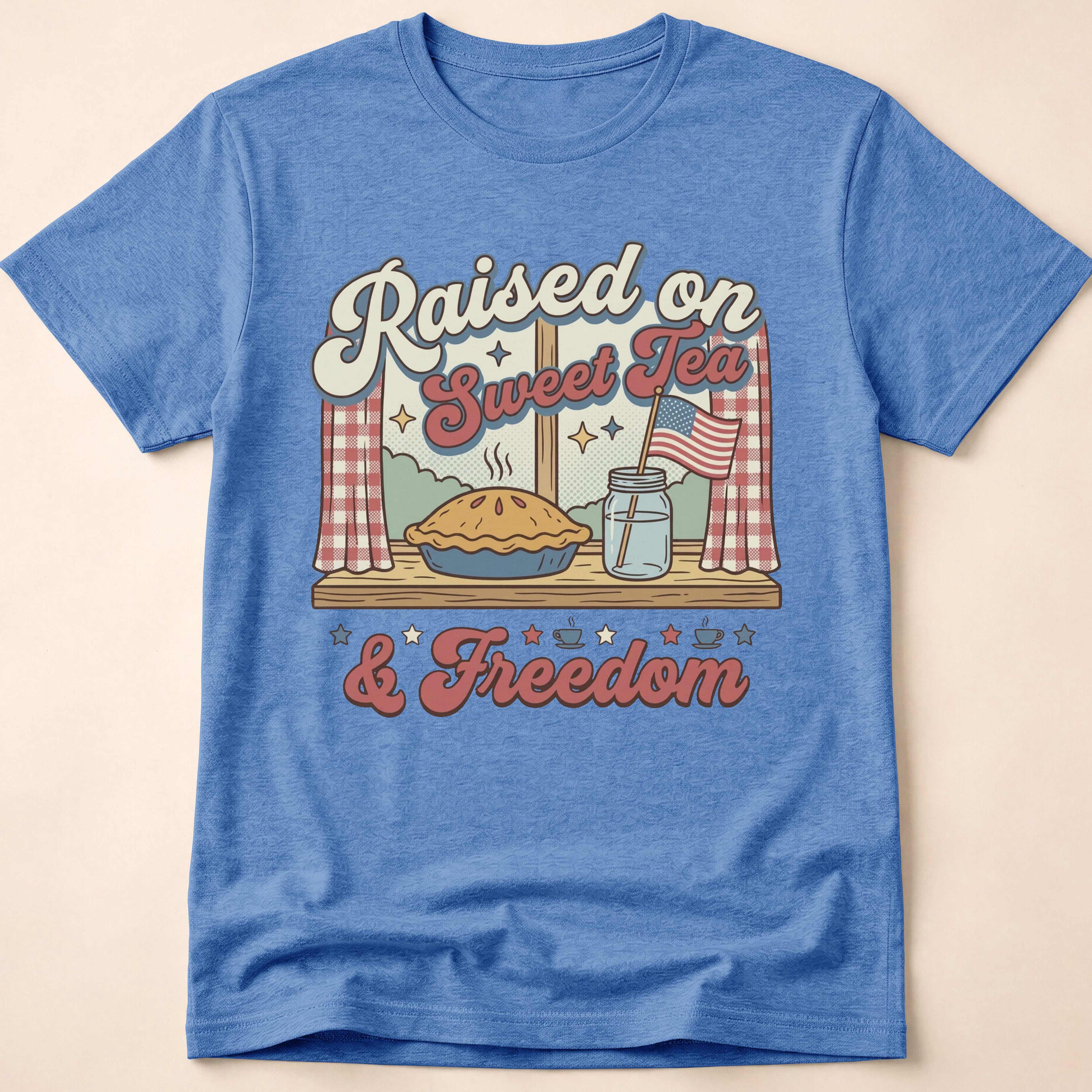 Raised On Sweet Tea And Freedom T-Shirt