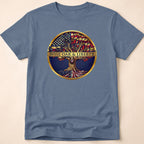 Wise Oak & Liberty Official Emblem Tree T-Shirt