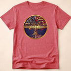 Wise Oak & Liberty Official Emblem Tree T-Shirt