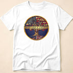 Wise Oak & Liberty Official Emblem Tree T-Shirt