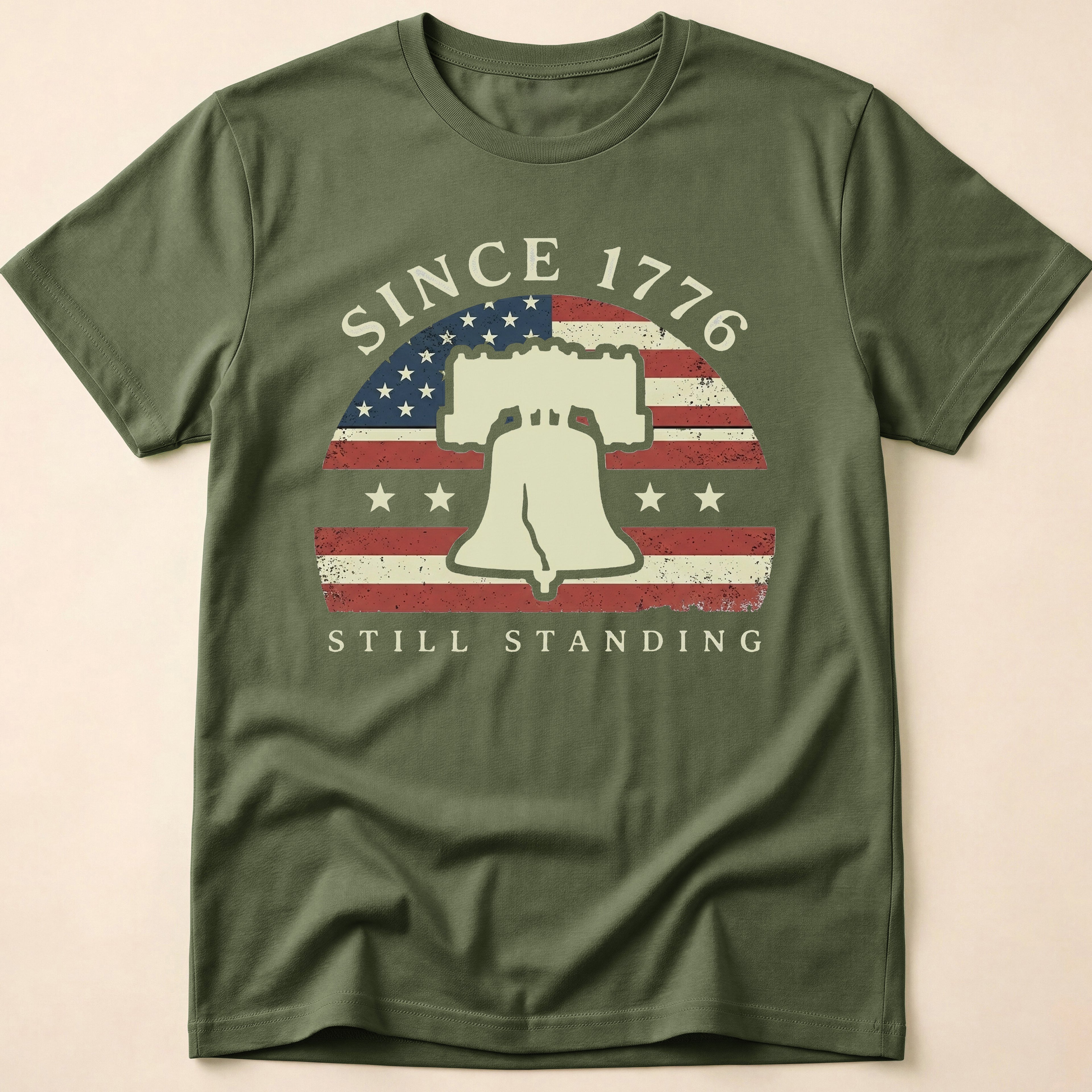 Since 1776 Still Standing Liberty Bell T-Shirt