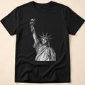 Vintage Engraved Statue Of Liberty T-Shirt