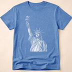 Vintage Engraved Statue Of Liberty T-Shirt