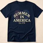 Vintage Summer In America Fireworks T-Shirt