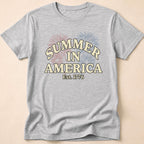 Vintage Summer In America Fireworks T-Shirt