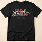 USA Freedom 1776 Classic Script T-Shirt