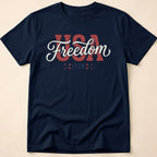 USA Freedom 1776 Classic Script T-Shirt