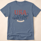 Vintage USA Wild & Free Since 1776 T-Shirt