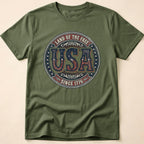Vintage Western USA Land of the Free T-Shirt