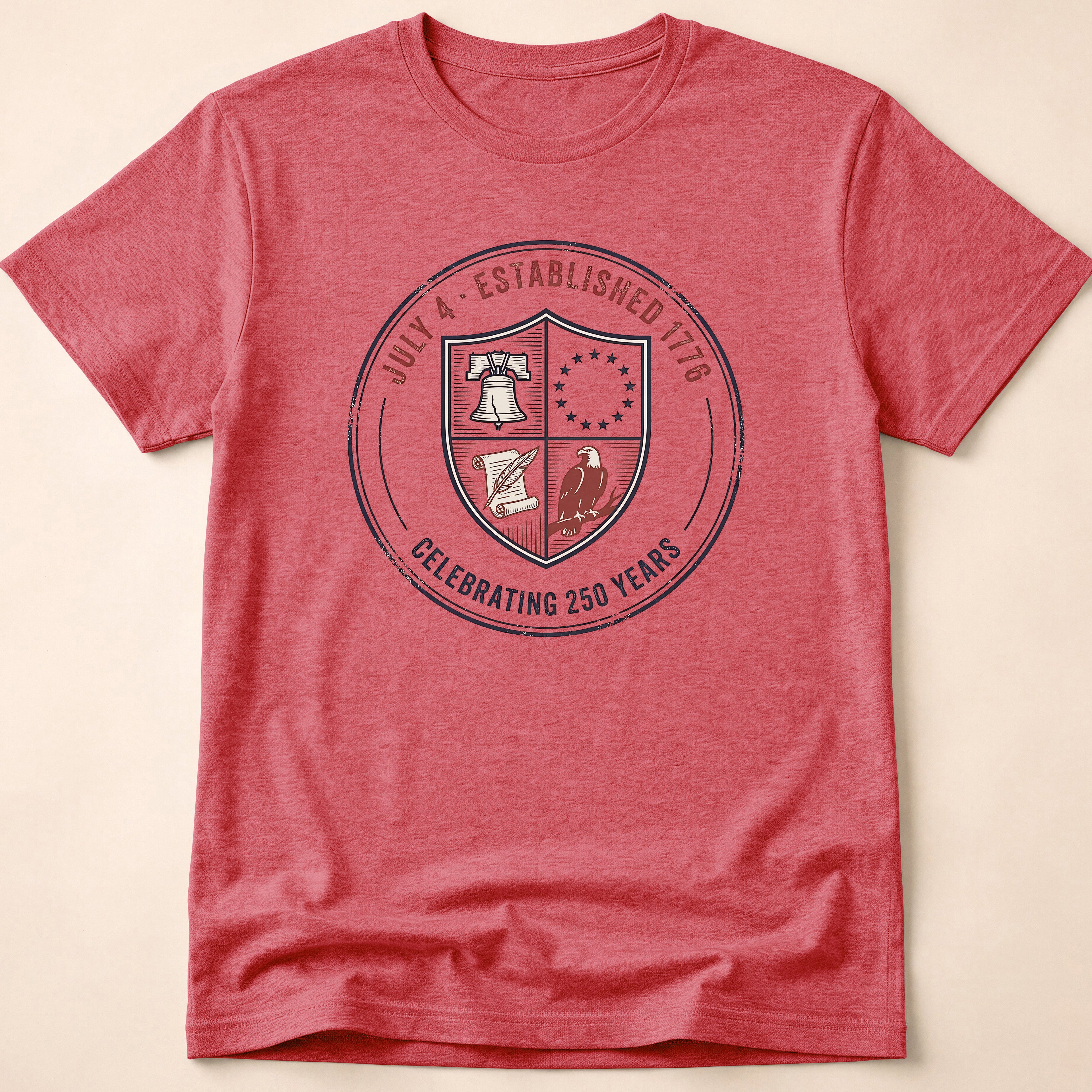 Celebrating 250 Years Heritage Shield T-Shirt