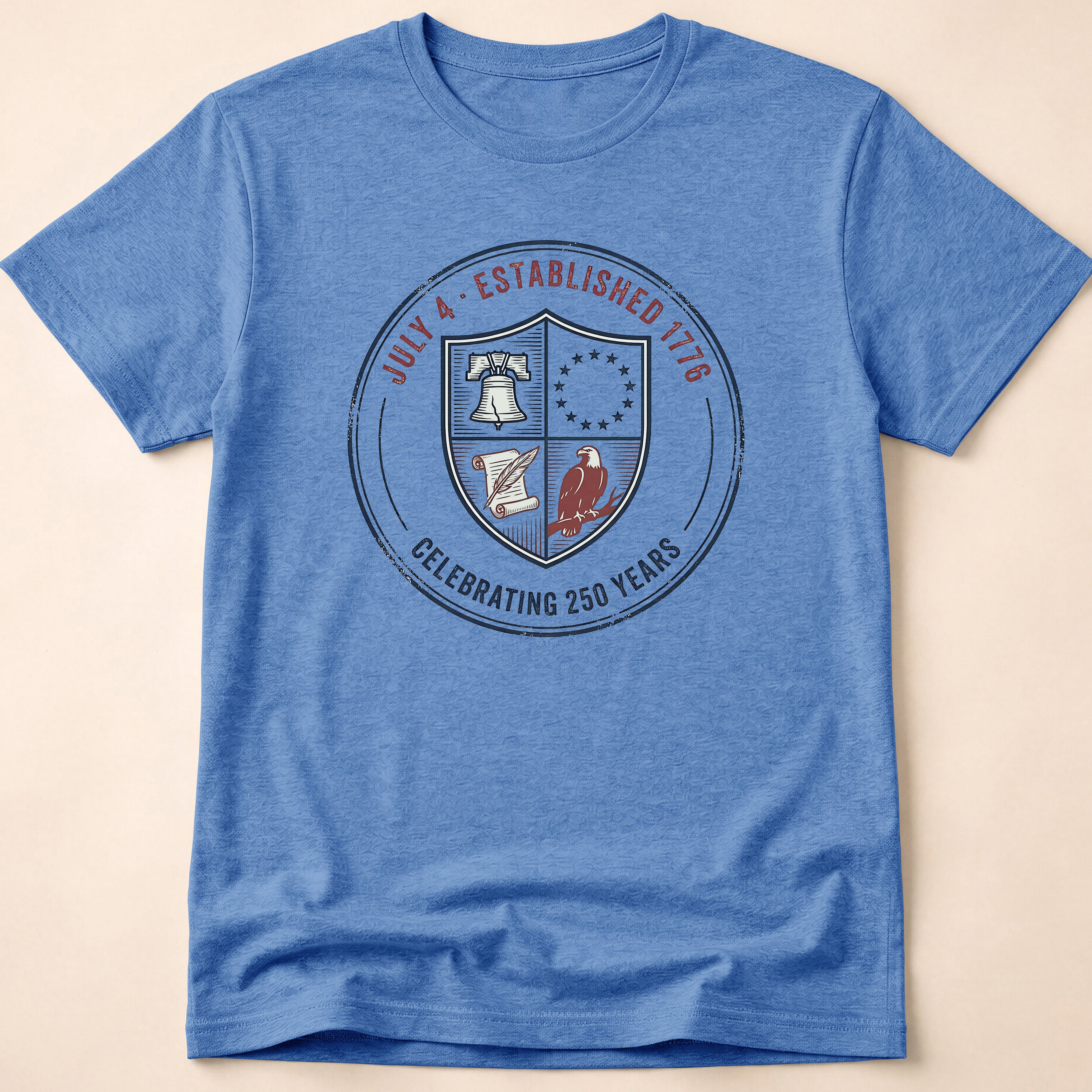 Celebrating 250 Years Heritage Shield T-Shirt