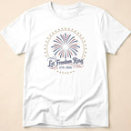 Let Freedom Ring 2026 Fireworks Patriotic T-Shirt