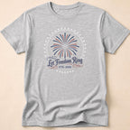 Let Freedom Ring 2026 Fireworks Patriotic T-Shirt